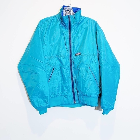 Patagonia VTG Fleece Lined Jacket 42101 Teal SZ Small - Picture 11 of 11